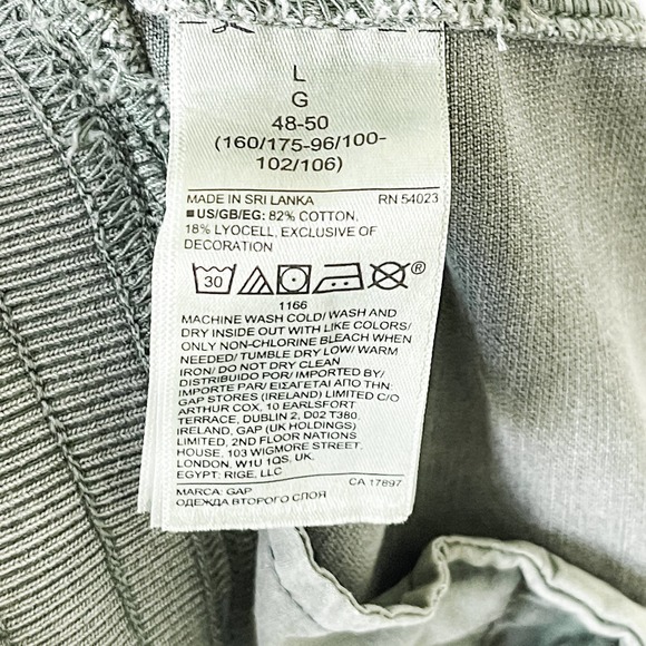 Gap Drawstring Shorts Olive Green Size Large - Picture 8 of 8